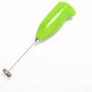 Ergonomic brown electric mini mixer frother kitchen coffee stirrer