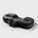 Ergonomic gray butterfly memory foam pillow bedroom neck support