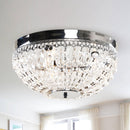 Erhard 13" in 3 Light Chrome Flush Mount