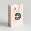 Eroded Retrograde Wedding Favor Labels