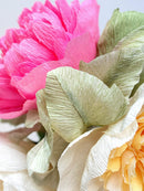 Peony for Your Thoughts | Handcrafted Paper Peony Bouquet