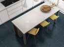 Essential Black Matte Stone Look Porcelain Tiles 12x24