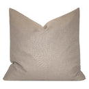 Premium Solid-Colored Accent Pillows - Neutral Tones