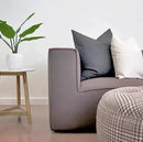 Premium Solid-Colored Accent Pillows - Neutral Tones