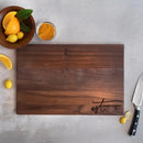 Established Last Name Cutting Board