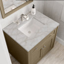 James Martin Chicago 30" Single Bathroom Vanity, Walnut Whisper