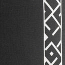 Ans Black Pillow Cover