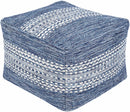 Seebenstein Navy Pouf