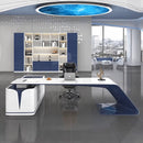 Euclid · Modern L-Shaped Executive Desk