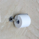 Euro silver chrome & orange paper holder bathroom accessory