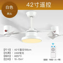 European bronze ceiling fan lamp with wooden blades for bedroom