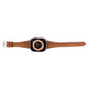 Evansville Slim Leather Bands for Apple Watch 9, Ultra 2 & SE