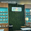 Artificial Plants Green Wall Panel - <b>EVERGREEN</b> - 1.6' x 1.6' - | DECKO VERDURE (2,56 sq. feet panel)