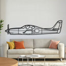 Evolution Metal Aircraft Wall Art - NCP0421