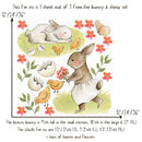 Bunny & Sheep - Fabric Nursery Wall Art Decals