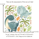 Dinosaur Decals - Fabric Nursery Wall Art Decal