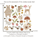 Woodland Decals - Fabric Nursery Wall Art Decals