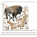 Yellowstone & Woodland Pine Trees - Fabric Nursery Wall Art Decals