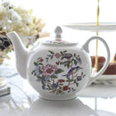 Exquisite floral porcelain coffee and tea set for the dining room