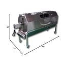 Extra-Large Stainless Steel Propane And Charcoal BBQ Rotisserie (SAK14873)