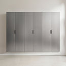 Extra Large Heavy-Duty 96-Inch Garage Cabinet Storage Set With Soft-Close Doors And Adjustable Shelves (SAK74369)