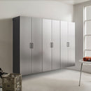 Extra Large Heavy-Duty 96-Inch Garage Cabinet Storage Set With Soft-Close Doors And Adjustable Shelves (SAK74369)