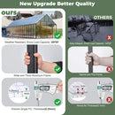 [10X36FT] Extra-Large Heavy-Duty Outdoor Walk-In Greenhouse With Adjustable Roof Vents, 4MM (SAK26174)