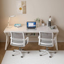 63 Inch Desk With Built In Bookshelf And Warm White