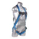 Kapture 3 Point Essential Full Body Harness - Dorsal D-Ring - Pull Thru Legs - Shoulder Pads - All Sizes