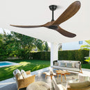 Outdoor Ceiling Fan 52 Inch Remote Control For Patios