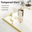Gold Floor Mirror 21x57 Inch Full Length With Stand