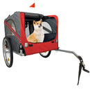 Outdoor Heavy Duty Foldable Utility Pet Stroller Dog Carriers Bicycle Trailer