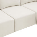 Luxury Cloud Chenille Modular U Shaped Sectional Sofa with Ottomans, Deep Seat, No Assembly Required, 3 Colors, 110*72'