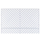 Outdoor & Indoor Privacy Screen Metal Privacy Screen 76' H×48' W, Freestanding Decorative Privacy Screen for Deck Balcony Patio, Privacy Fence Panels for Outside Lawn Garden PS113 WHITE