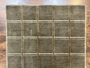 Tibetan Rug 4x6, Green Wool Handmade Area Rug 4 x 6, Panel Design, Modern Contemporary
