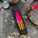 Dip Dye Neon Set of 3- Candles