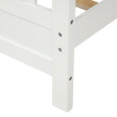 Platform Bed With Paneled Headboard And Footboard