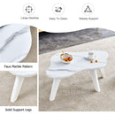 Modern minimalist wood color table top. Solid wood legs, cloud shape to give you a new experience, computer desk. The game table. Suitable for dining and living rooms.