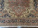 Turkish Kayseri Rug 6x10, Antique Turkish Carpet, Floral Medallion, Oriental Carpet, Red