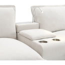 [VIDEO+NEW]109*57' Modern Sectional Cloud Sofa with Console,USB charger,Reading Light,Cup Holder,Wide Seat,4 Seat Chenille Modular Couch,Storable Indoor Funiture for Living Room,Apartment,2 Colors
