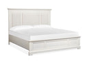 Kingston - Complete Panel Bed With Upholstered Headboard