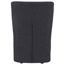 Jaelynn Upholstered Parsons Dining Side Chair Charcoal (Set of 2)
