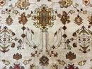 Turkish Oushak Rug 9x12, Oat Color, Wool Carpet