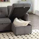 Modular Sectional Sofa L Shaped Modular Couch with Reversible Chaise Modular Sofa Sectional Couch with Storage Seats