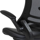 Kelista Mid Back Swivel Ergonomic Office Chair Black