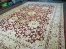 10' X 15' Hand Made Pakistan Wool on Cotton Rug Peshawar