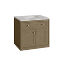 James Martin Chicago 30" Single Bathroom Vanity, Walnut Whisper