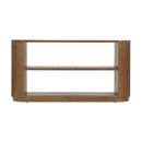Mirod Modern Entryway Console Table - Slim Sofa Table with Open Shelf & Elegant Wood Grain, Multi-Functional Hallway Table for Living Room