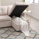 Modular Sectional Sofa L Shaped Modular Couch with Reversible Chaise Modular Sofa Sectional Couch with Storage Seats
