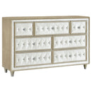 Antonella 4-piece California King Bedroom Set Ivory